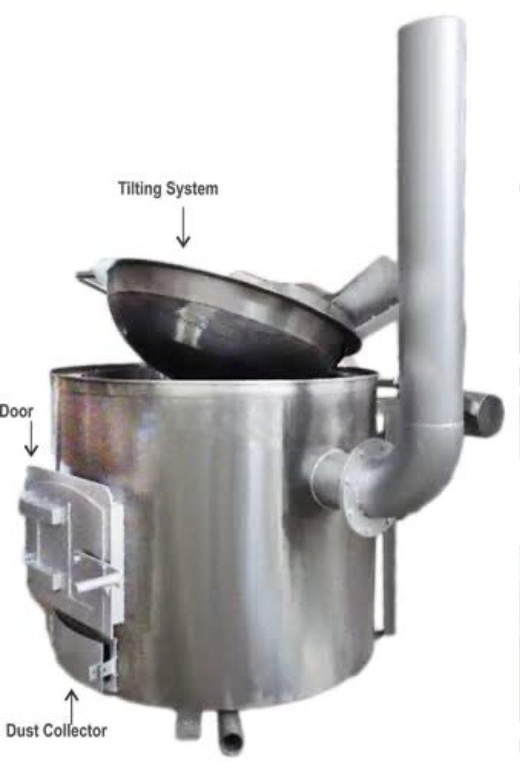 Gas/wood fire bhatti